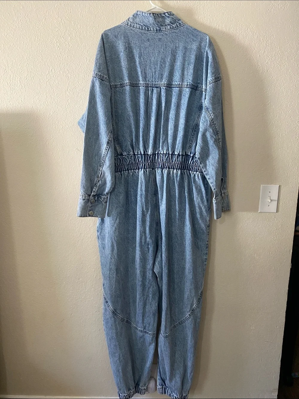 Forever 21 Light Blue Denim Jumpsuit with Pockets! - Picture 7 of 9